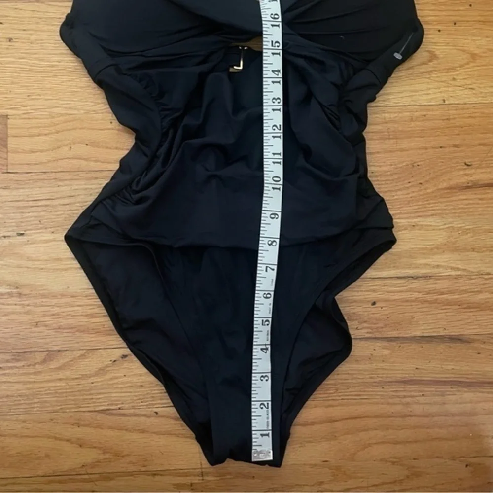 La Blanca Black One Piece Size 4 - Picture 4 of 7